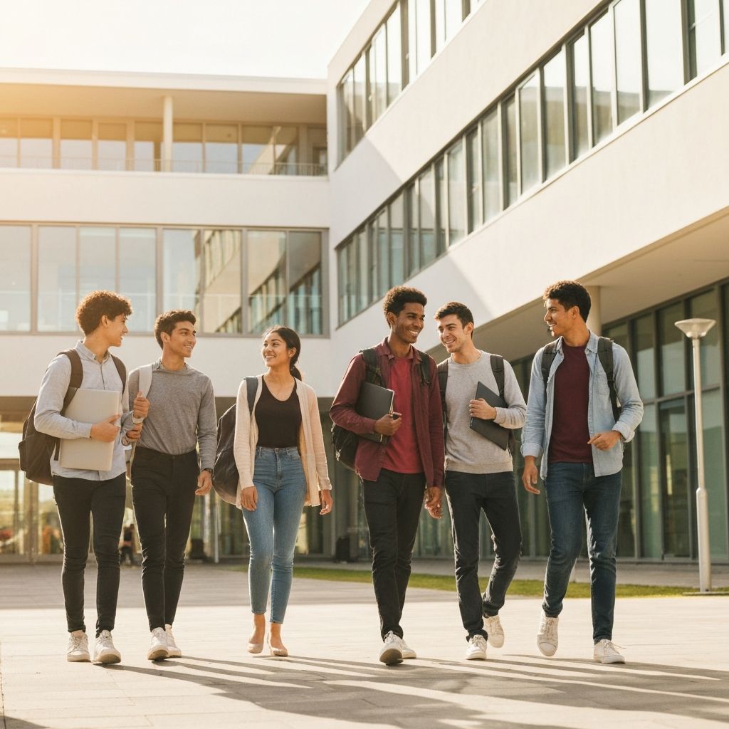 Students at Global Academy